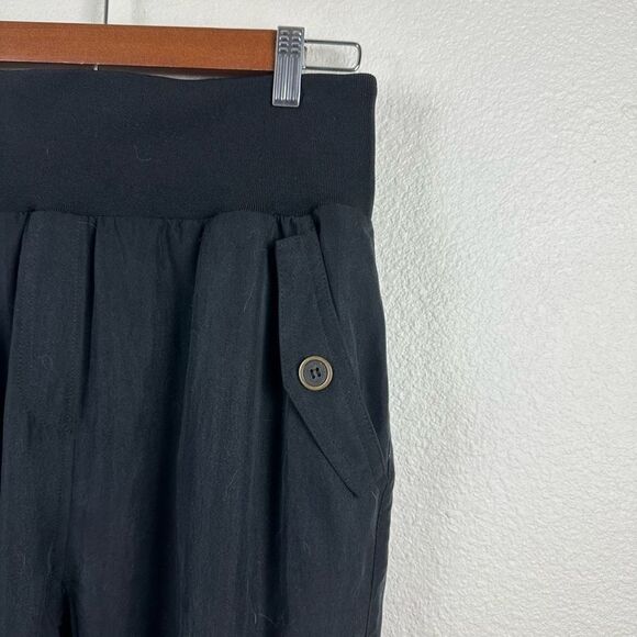 Anthropologie Maeve Women's S Cicerone Joggers Black Slouchy Multipocket Casual - Picture 3 of 15